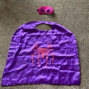 Spider-Man, Cape and mask